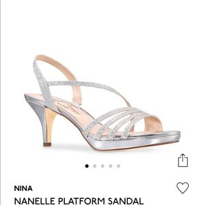 Nina nanelle platform sandal 9.5 women’s